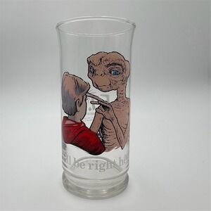 Vintage 1982 Pizza‎ Hut E.T. the Extra-Terrestrial Collector Glass Tumbler